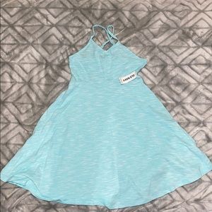 Beautiful light blue dress size 6-7 girls
